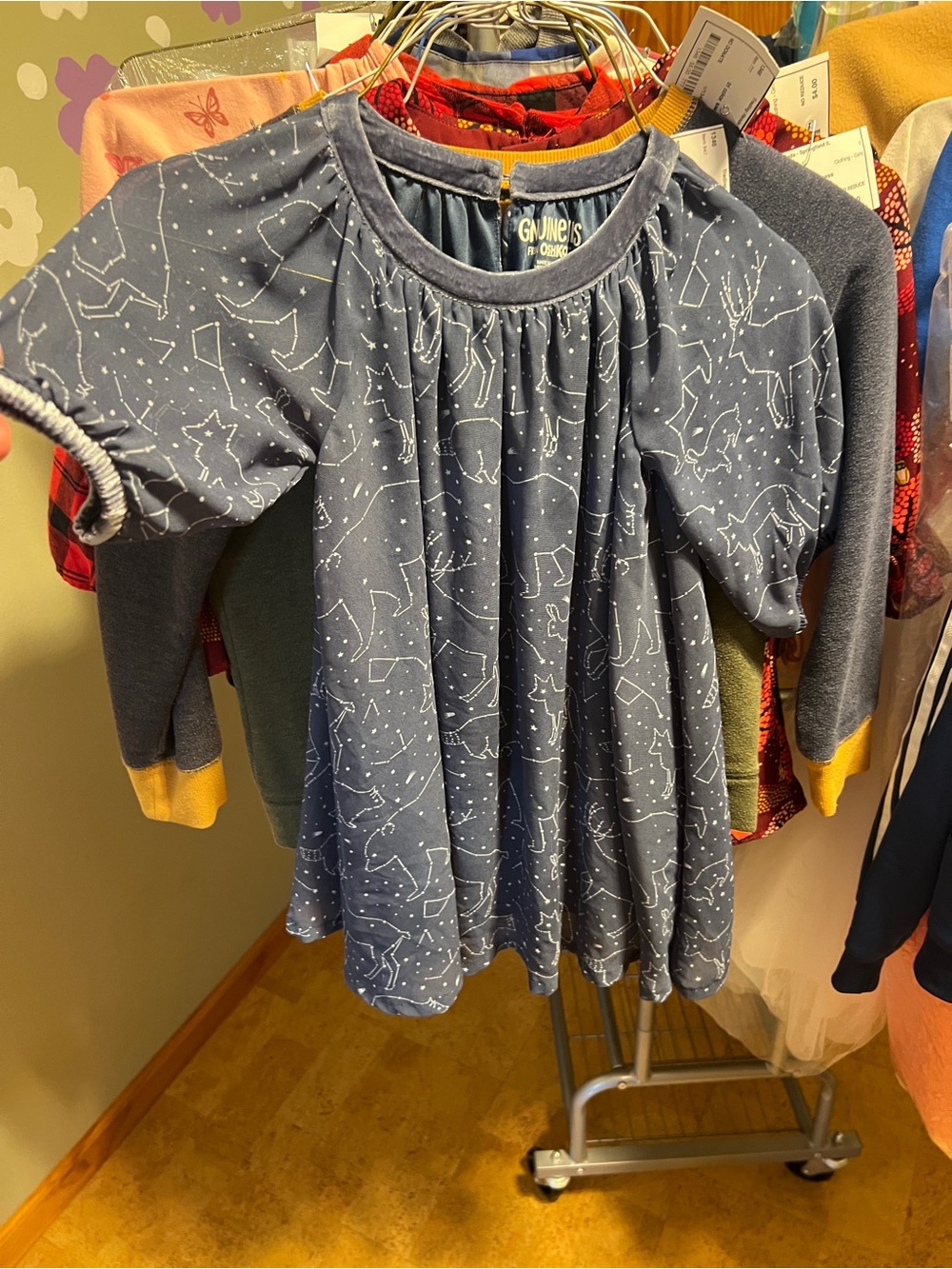 OshKosh B'gosh Navy Star Constellation Dress